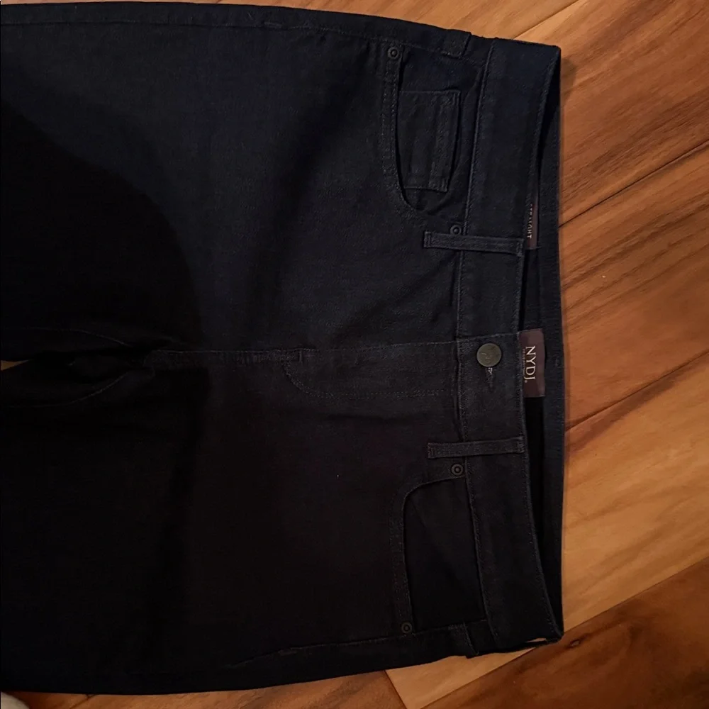 NYDJ Women's Straight Leg Dark Jeans - Picture 2 of 6